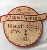 Sucre et nutriments contenus dans Biscuit d ys