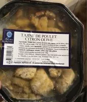 Quantité de sucre dans Tajine de poulet