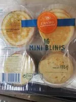 Jumlah gula yang masuk Mini blinis