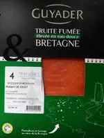 Cantidad de azúcar en Truite fumée Bretagne élevée en eau douce