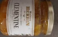 चीनी की मात्रा Confiture clémentine