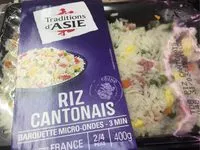 Suhkru kogus sees Riz cantonais