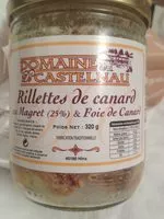 Sucre et nutriments contenus dans Domaine de castelnau