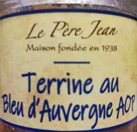 含糖量 Terrine au bleu d'Auvergne AOP
