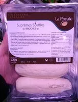 Quantité de sucre dans Suprême Soufflé, Brochet, Les 4 Suprêmes De 120g