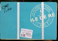 Jumlah gula yang masuk Pomme de terre de l'Île de Ré