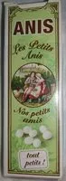 Количество сахара в Etui 18g petits anis
