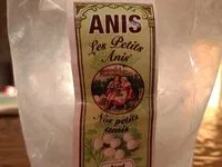 Количество сахара в Sac 250g petits anis