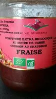 Cantidad de azúcar en Confiture extra biologique au sucre de canne