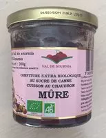 Cantidad de azúcar en Confiture mûre