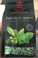 Suhkru kogus sees Thé vert à la menthe