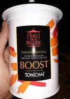Suhkru kogus sees Thé Bio Grand Cru Boost Tonichaï