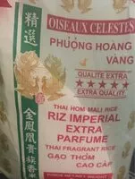 Amount of sugar in Riz imperial extra parfumé