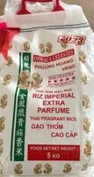 Jumlah gula yang masuk Riz imperial extra parfume thai