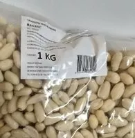 Amount of sugar in Cacahuètes crues blanchies