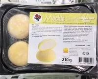 Amount of sugar in Mochis glacés citron vert - yuzu