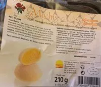 Amount of sugar in Mochis glacés mangue passion