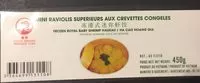 Количество сахара в Mini raviolis superieur aux crevettes