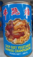 Jumlah gula yang masuk Chop-Suey Vegetarien Bambou Champignon