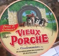 Zuckermenge drin Coulommiers Vieux Porche 52% mat.gr
