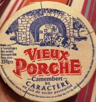 Zuckermenge drin Camembert caractère Vieux Porche