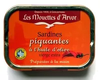 Cantidad de azúcar en Sardines piquantes à l'huile d'olive vierge extra