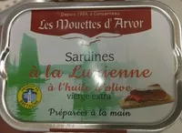 Zuckermenge drin Sardines à la Luzienne à l'huile d'olive vierge extra