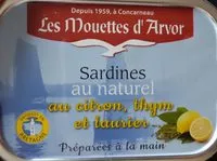 Sardines au citron thym et laurier