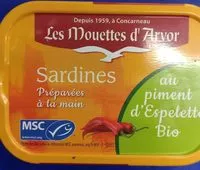 Cantidad de azúcar en Sardines au piment d'Espelette bio