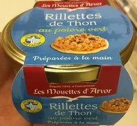Cantidad de azúcar en Rillettes de Thon au poivre vert