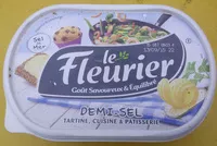 入っている砂糖の量 Le fleurier 250g demi sel