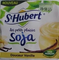 Sucre et nutriments contenus dans St hubert les petits plaisirs soja