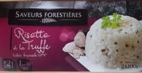 入っている砂糖の量 Saveurs forestières Risotto à la truffe