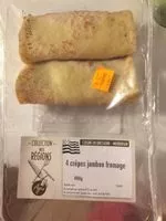 İçindeki şeker miktarı Crêpes jambon fromage