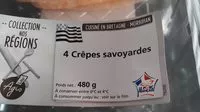 İçindeki şeker miktarı Crêpes savoyardes TOP AFFAIRE