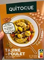 Количество сахара в Tajine de poulet aux légumes, olives et amandes