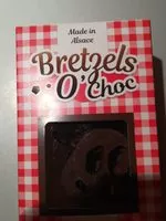 चीनी की मात्रा Bretzels o'choc