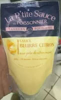 Sucre et nutriments contenus dans La p tite sauce du poissonnier