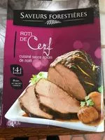 入っている砂糖の量 Saveurs Forestières Roti de cerf