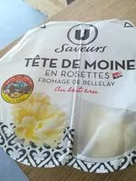Cantidad de azúcar en Rosette tête de moine AOP Switzerland 37%mg