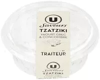 入っている砂糖の量 Tzatziki au yaourt grec et concombre