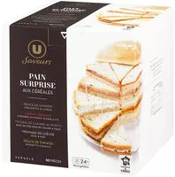 Cantidad de azúcar en Pain surprise aux céréales surgelé Saveurs