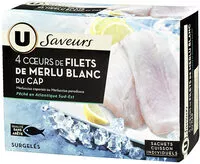 Jumlah gula yang masuk Coeur de filet de merlu blanc du cap Saveurs