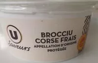 Quantité de sucre dans Brocciu corse AOP