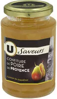 चीनी की मात्रा Confitures de Poires de Provence
