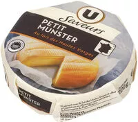 चीनी की मात्रा Petit munster AOP au lait pasteurisé 24% de matière grasse