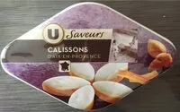 Cantidad de azúcar en Calissons d'Aix en Provence Saveurs