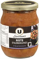 चीनी की मात्रा Riste d'aubergines