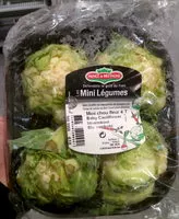 Sokerin määrä sisällä Mini Chou-Fleur