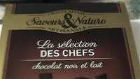 Jumlah gula yang masuk Sélection noir et lait